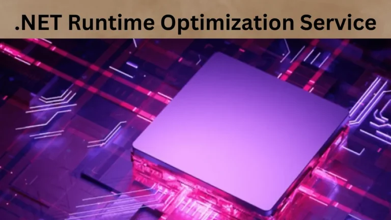 .NET Runtime Optimization Service