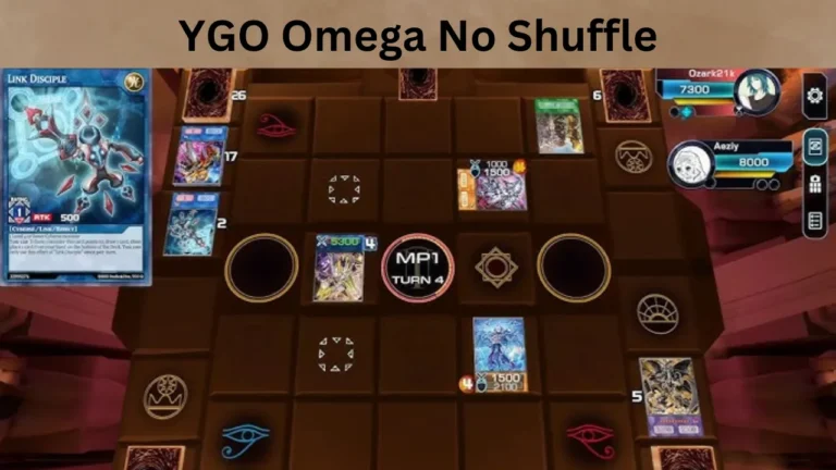 YGO Omega No Shuffle