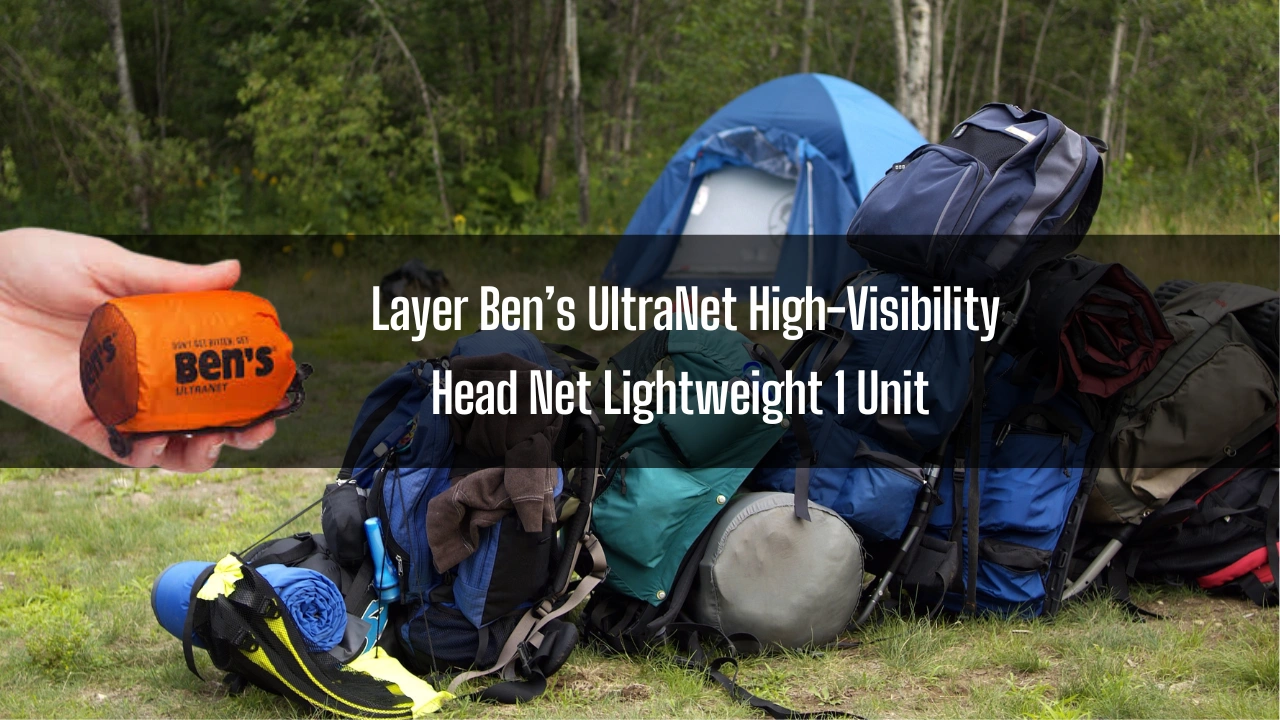  Layer Ben’s UltraNet High-Visibility Head Net Lightweight 1 Unit