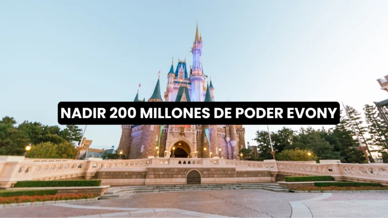 Nadir 200 Millones de Poder Evony